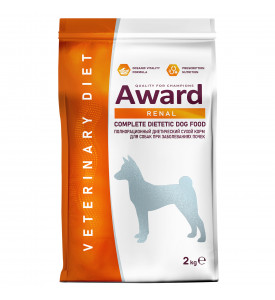 Award Veterinary Diet RENAL, корм д/собак при заболеваниях почек